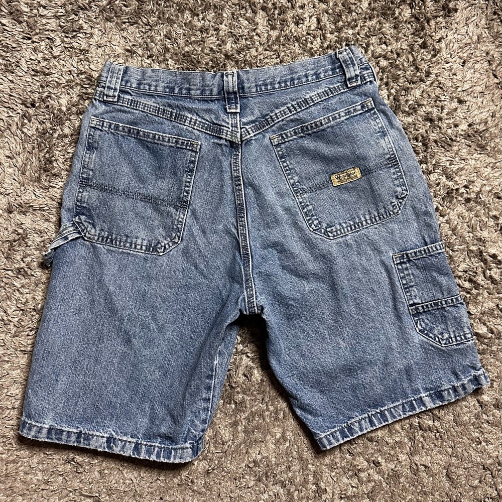 2000s Wrangler Carpenter Jorts Jean Shorts Sz 32